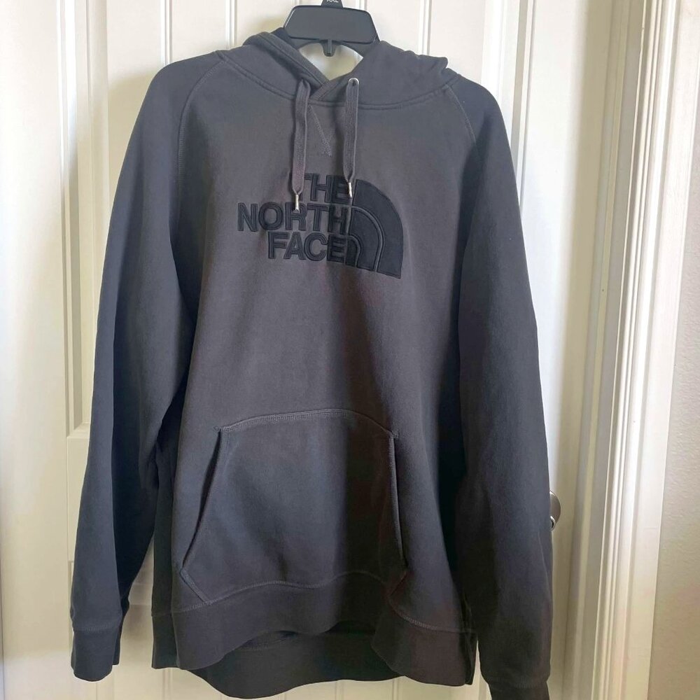 XXL Gray North Face Hoodie